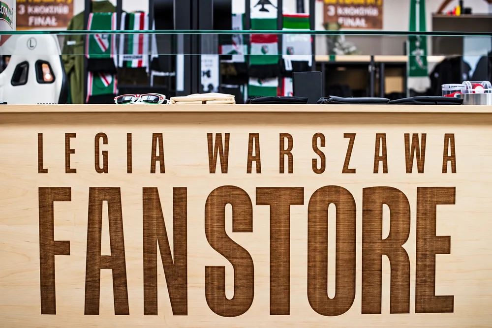 Fan Store Legia Warszawa M1 — ujęcie 1